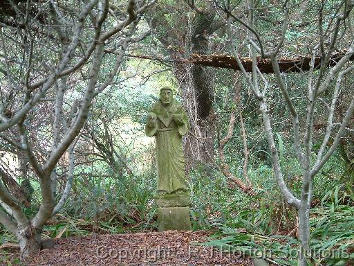 Statue St Fiacre John Stowar 